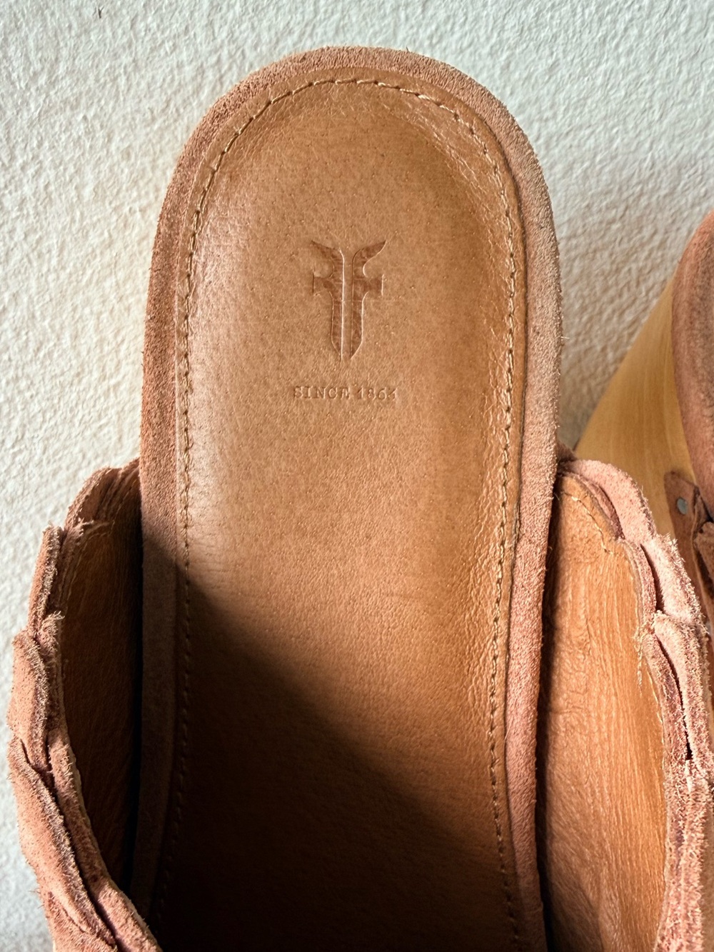 Frye Mille braided suede mule clogs - Picture 11 of 11